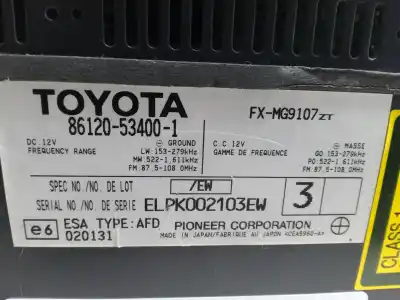 Автозапчастина б/у аудіо система / радіо cd для lexus is ii (_e2_) 220d (ale20) посилання на oem iam   