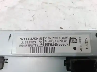 Second-hand car spare part multifunction display for volvo v40 fastback (525) d2 oem iam references 31382525