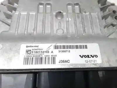 Second-hand car spare part ecu engine control for volvo v40 fastback (525) d2 oem iam references 31355712