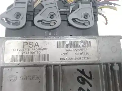 Second-hand car spare part ECU ENGINE CONTROL for FORD FIESTA VI (CB1, CCN)  OEM IAM references 9653106180      9642222380 215845784 