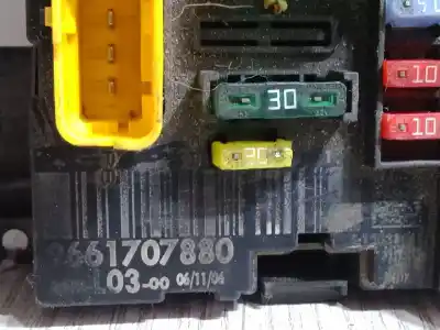 Second-hand car spare part fuse box unit for citroen c3 i (fc_, fn_) 1.1 i oem iam references 9661707880