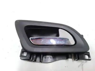 Second-hand car spare part interior right front handle for peugeot 308 cc (4b_) 1.6 16v oem iam references 9660525380
