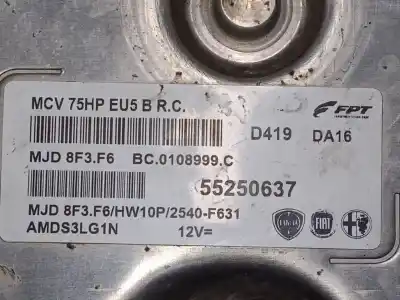 Second-hand car spare part ECU ENGINE CONTROL for CITROEN NEMO FURGONETA/MONOVOLUMEN (AA_)  OEM IAM references 55250637 MJD8F3.F6 