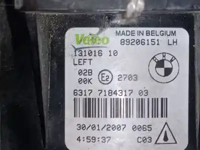 Pezzo di ricambio per auto di seconda mano fendinebbia sinistra per bmw x3 (e83) 3.0 d riferimenti oem iam 13101610 89206151 