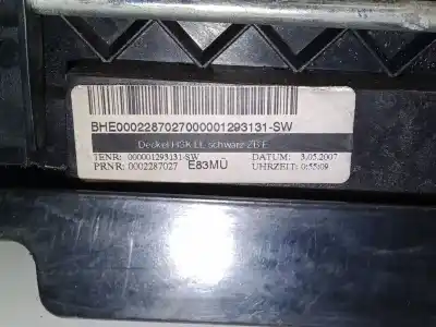 Peça sobressalente para automóvel em segunda mão porta luvas por bmw x3 (e83) 2.0 d referências oem iam   