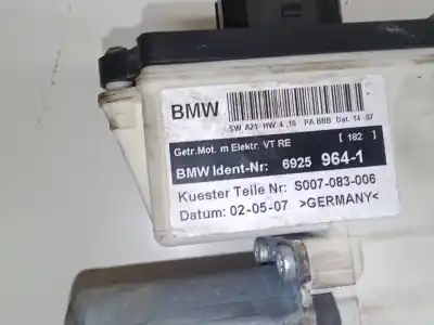 Second-hand car spare part passenger side right window regulator for bmw x3 (e83) 2.0 d oem iam references 692596401  