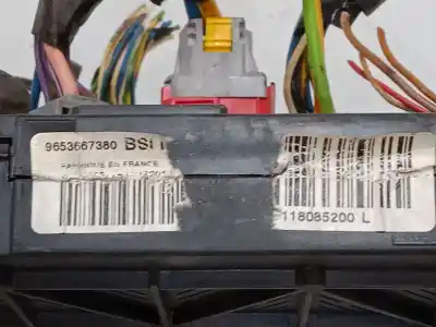 Peça sobressalente para automóvel em segunda mão centralina bsi por citroen c2 (jm_) 1.4 hdi referências oem iam 9653667380
