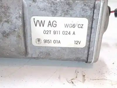 Second-hand car spare part starter motor for skoda fabia i (6y2) 1.2 oem iam references 02t911024a