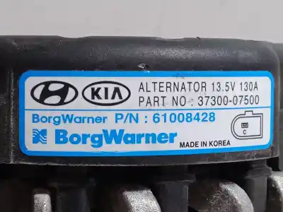 İkinci el araba yedek parçası alternatör için kia picanto iii (ja) 1.0 oem iam referansları 3730007500  