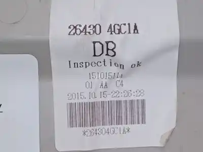 Second-hand car spare part front interior light for nissan leaf (ze0) electric oem iam references   