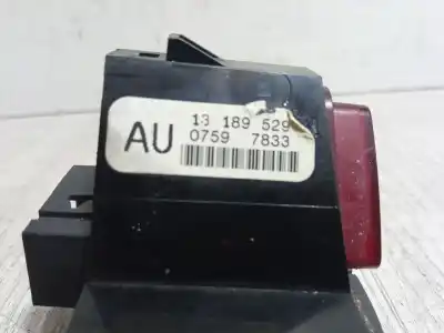 Peça sobressalente para automóvel em segunda mão interruptor 4 piscas - emergência por opel corsa d (s07) 1.2 (l08, l68) referências oem iam 13189529  
