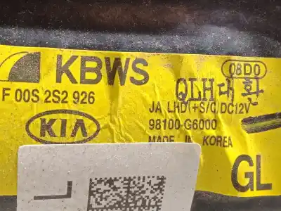 Peça sobressalente para automóvel em segunda mão MOTOR DO LIMPA PARA BRISAS por KIA PICANTO III (JA)  Referências OEM IAM 98100-G6000  