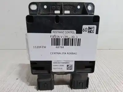 Second-hand car spare part airbag control unit for ford fiesta v (jh_, jd_) 1.4 16v oem iam references 5wk43586