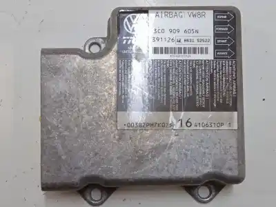 Автозапчасти б/у блок управления подушками безопасности за volkswagen passat b6 variant (3c5) 2.0 tdi 16v ссылки oem iam 3c0909605n