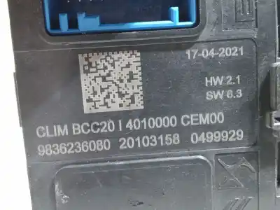 Автозапчастина б/у електронний модуль для opel corsa f 1.2 (68) посилання на oem iam 9836236080  