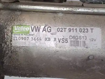 Peça sobressalente para automóvel em segunda mão motor de arranque por seat leon (1p1) 1.6 referências oem iam 02t911023t