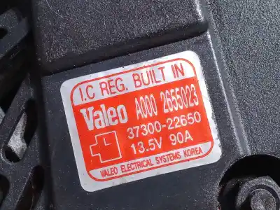 Gebrauchtes Autoersatzteil Lichtmaschine zum HYUNDAI TUCSON (JM)  OEM-IAM-Referenzen A000 2655023  