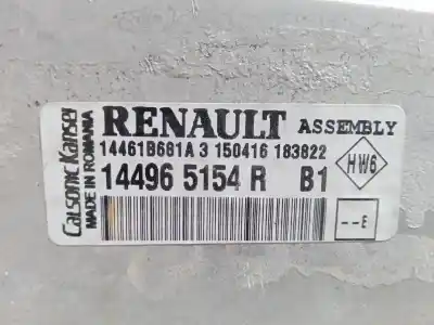 Автозапчастина б/у інтеркулер для renault captur i (j5_, h5_) 1.2 tce 120 посилання на oem iam 144965154r  