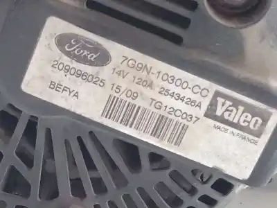 Автозапчастина б/у генератор для ford fiesta vi (cb1, ccn) 1.25 посилання на oem iam 7g9n10300cc  