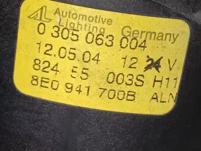 Second-hand car spare part right fog light for audi a4 b7 (8ec) 2.0 oem iam references   