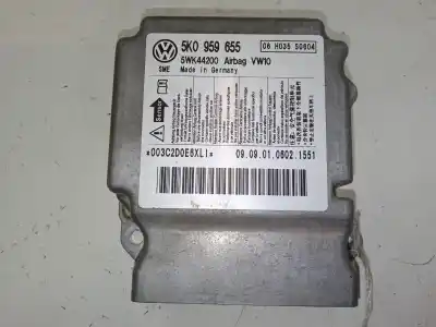 Pezzo di ricambio per auto di seconda mano CENTRALINA AIRBAG per VOLKSWAGEN GOLF VI (5K1)  Riferimenti OEM IAM 5K0959655  5WK44200