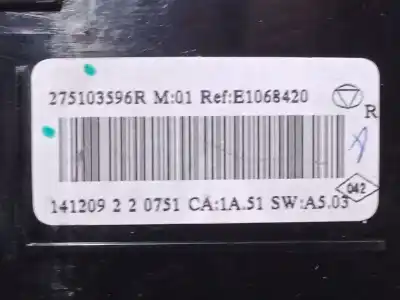 Gebrauchtes Autoersatzteil klimakontrolle zum renault megane iii fastback (bz0/1_, b3_) 1.2 tce (bz2b, bz11) oem-iam-referenzen 275103596r  
