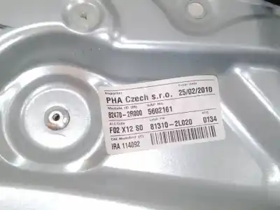 Piesă de schimb auto la mâna a doua mecanism acționare geam fațã stânga pentru hyundai i30 (fd) 1.4 referințe oem iam   