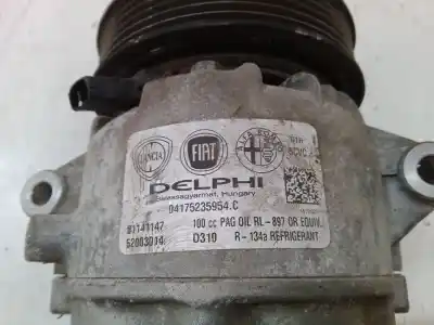 Second-hand car spare part air conditioning compressor for fiat 500l (351_, 352_) 1.6 d multijet (199lye1b) oem iam references 52003014