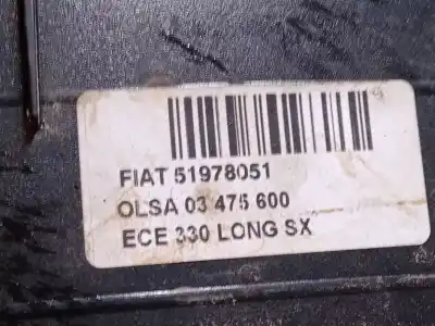 Second-hand car spare part left tailgate light for fiat 500l (351_, 352_) 1.6 d multijet (199lye1b) oem iam references 