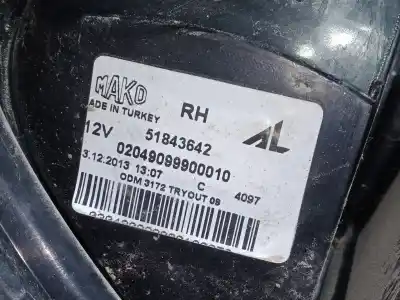 Автозапчасти б/у правый задний фонарь за fiat panda (312_, 319_) 1.2 (312pxa1a) ссылки oem iam   