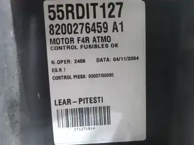 Second-hand car spare part fuse box unit for renault laguna ii (bg0/1_) 2.0 16v (bg00, bg0k, bg0p, bg0w) oem iam references 8200276459a1