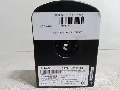 İkinci el araba yedek parçası SES SISTEMI / RADYO CD için FORD FIESTA VI (CB1, CCN)  OEM IAM referansları CS7T14D212AB  