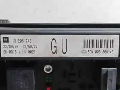 Автозапчастина б/у реле/запоперівник для opel astra h gtc (a04) 1.7 cdti (l08) посилання на oem iam 5dk00866848