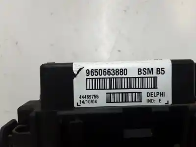 Gebrauchtes Autoersatzteil RELAIS SICHERUNGSKASTEN Multifunktionsrelais zum PEUGEOT 307 CC (3B)  OEM-IAM-Referenzen 9650663880 BSM B5 