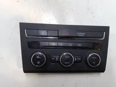 Peça sobressalente para automóvel em segunda mão comando de sofagem (chauffage / ar condicionado) por seat leon (5f1) 1.4 tsi referências oem iam 5f0907044ad