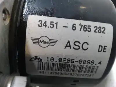 Pezzo di ricambio per auto di seconda mano abs per mini mini (r50, r53) one d riferimenti oem iam 34516765282  