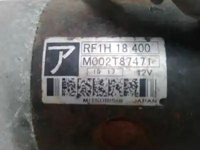 Peça sobressalente para automóvel em segunda mão motor de arranque por mazda premacy (cp) 2.0 td referências oem iam rf1h18400 m002t87471 