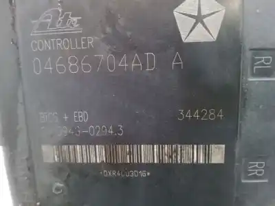 Автозапчастина б/у абс для chrysler voyager iv (rg, rs) 2.8 crd посилання на oem iam 04686704ad a  