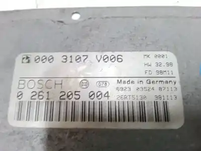 Second-hand car spare part ecu engine control for microcar smart  oem iam references 0 261 205 004  