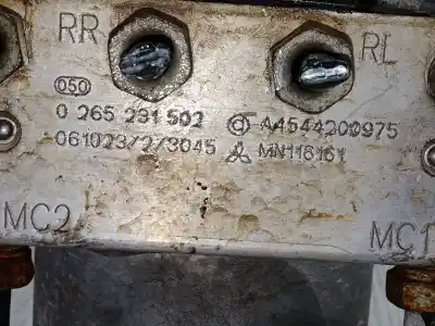 Автозапчастина б/у абс для mitsubishi colt vi (z3_a, z2_a) 1.3 (z21a) посилання на oem iam a4544200975 0265231502 