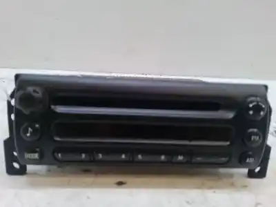 Second-hand car spare part Audio System / Radio Cd for MINI MINI (R50, R53) ONE D OEM IAM references 6512697689003  