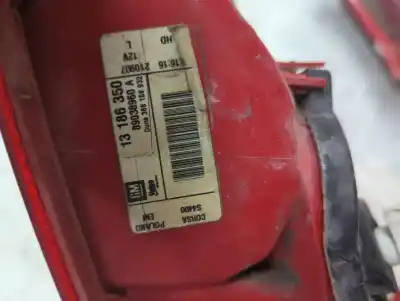 Second-hand car spare part left tailgate light for opel corsa d (s07) 1.3 cdti (l08, l68) oem iam references 13186350 89038960 
