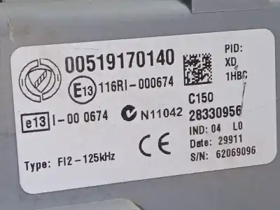 Автозапчасти б/у блок управления бси за fiat doblo cargo (263_) 1.3 d multijet ссылки oem iam 00519170140 Автозапчасти б/у блок управления бси за fiat doblo cargo (263_) 1.3 d multijet ссылки oem iam 00519170140