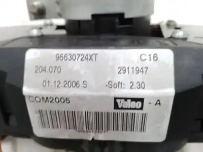 Автозапчастина б/у управління світлом для peugeot 207/207+ (wa_, wc_) 1.6 hdi посилання на oem iam   
