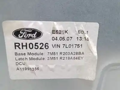 Автозапчасти б/у регулятор стекла переднего правого за ford c-max (dm2) 1.8 tdci ссылки oem iam 7m51r203a28  