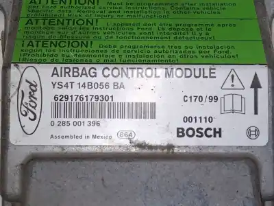 Автозапчастина б/у блок управління подушками безпеки для ford focus i (daw, dbw) 2.0 16v посилання на oem iam ys4t14b056ba 0285001396 