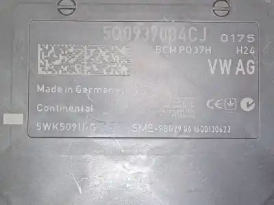 Peça sobressalente para automóvel em segunda mão módulo de confort / bsi /bcm por seat leon (5f1) 1.4 tsi referências oem iam 5q0937084cj  