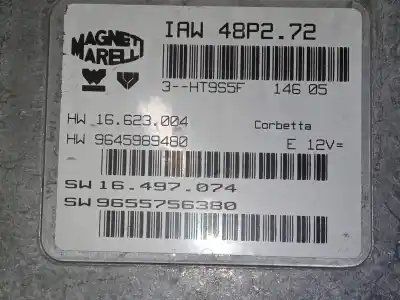 Автозапчасти б/у блок управления двигателем за citroen c3 i (fc_, fn_) 1.1 i ссылки oem iam 9645989480  