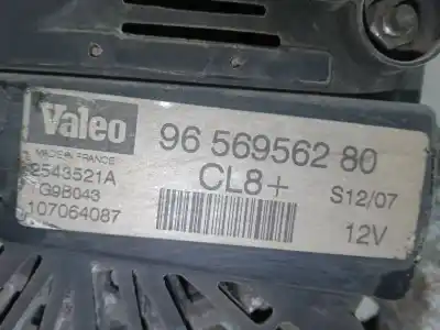 Second-hand car spare part alternator for citroen c3 i (fc_, fn_) 1.6 16v oem iam references 9656956280 cl8 