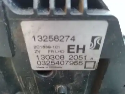 Pezzo di ricambio per auto di seconda mano serratura porta anteriore destra per opel corsa d (s07) 1.2 (l08, l68) riferimenti oem iam 13258274  